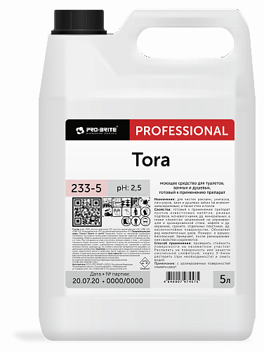 (Тора) Tora Средство для чистки сантехники 5л