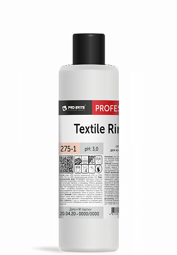 (Текстиль Ринза) Textile Rinse Ополаскиватель для ковровых покрытий 1л