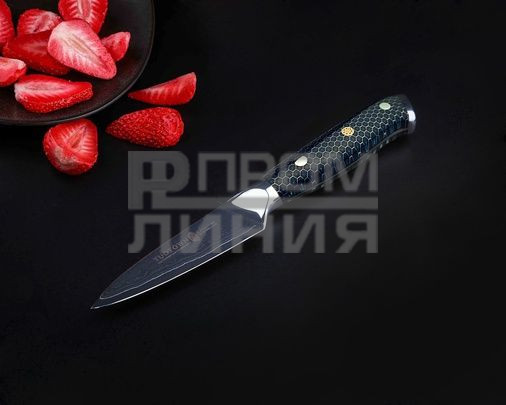 Нож овощной 9см сталь VG-10 D.JSF TUOTOWN***